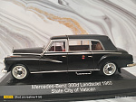 Mercedes-Benz 300d (W189) Landaulet 1960 State City of Vatican 
Art.351230